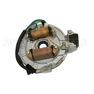 2-Coil Magneto Stator for Kick start only