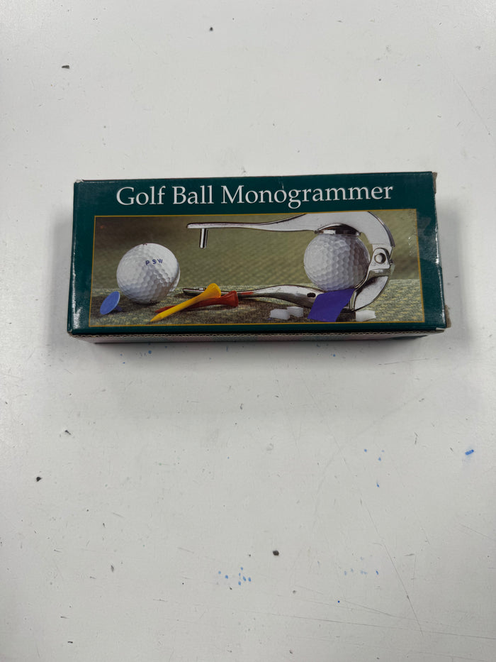 *New* Golf Ball Monogrammer