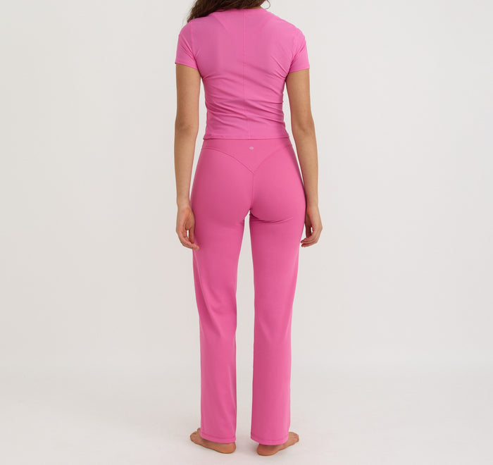 Organic Basics - Active Flare Leggings - Pink -
