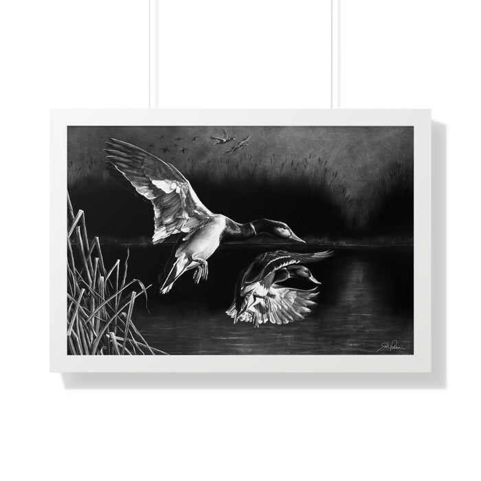 30" x 20" / White