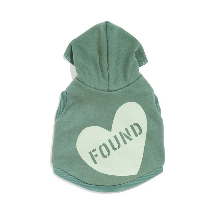 Found My Animal - Big Full Heart Animal Hoodie - Sage & Mint -