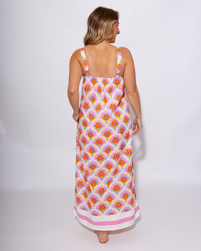 Bloom & Border Midi Dress