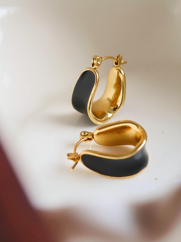 Boldly Yours Hoop Earrings