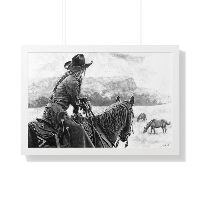 30" x 20" / White