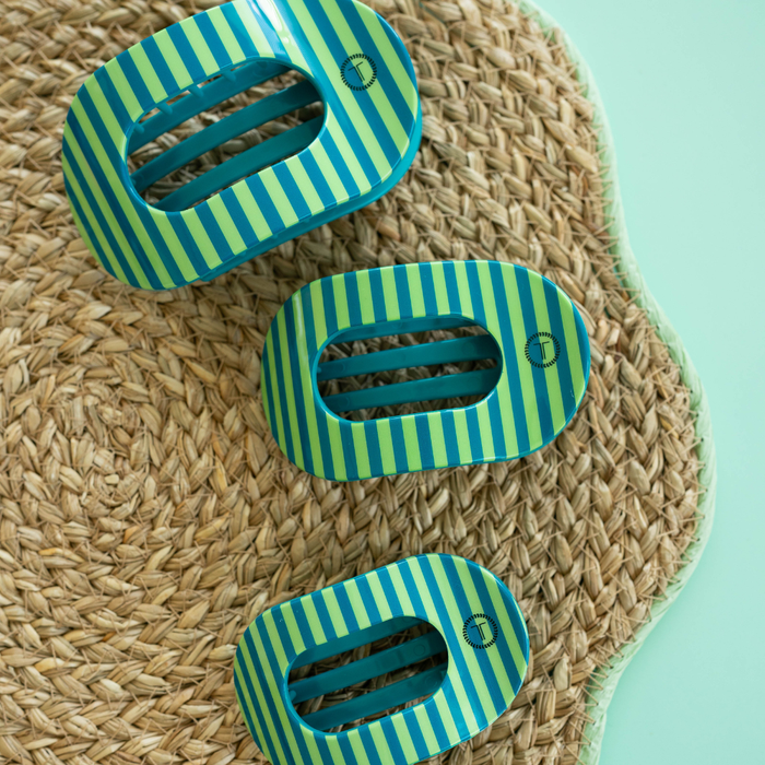 Cabana Cutie | Large | Flat Round Hair Clip