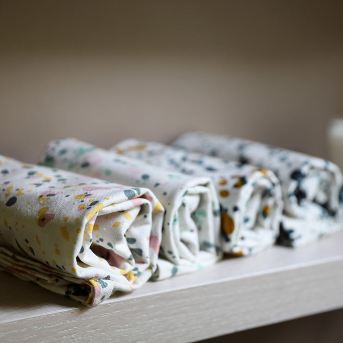 Crow Canyon Home - Catalina Napkins - Blue Tides, Set of 4 -