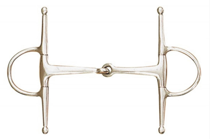 Centaur Stainless Steel Medium Weight Eggbutt Full Cheek