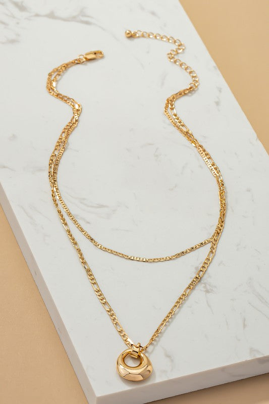 Circle Of Shine Necklace