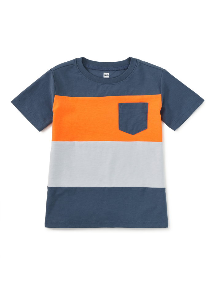 Colorblock Pocket Tee