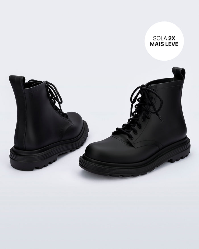 Melissa - Coturno Soft Boot - Black -