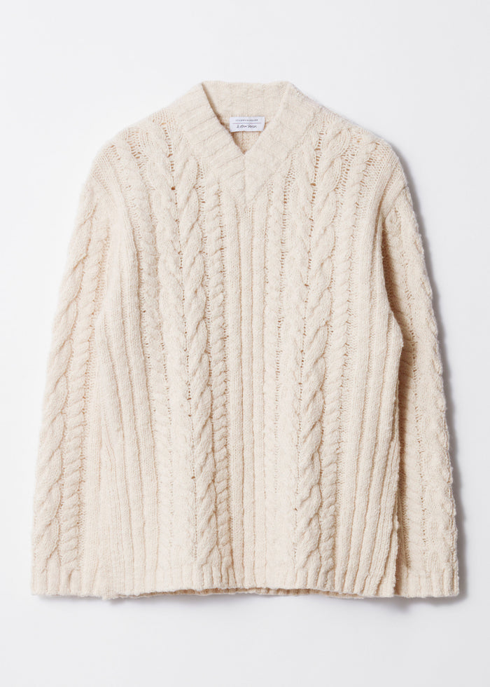 & Other Stories - Curtis Cable Sweater - Beige -