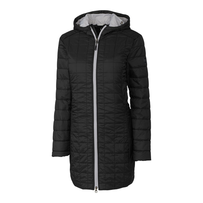 Cutter & Buck Rainier PrimaLoft Women's Eco Insulated Hooded Long Coat