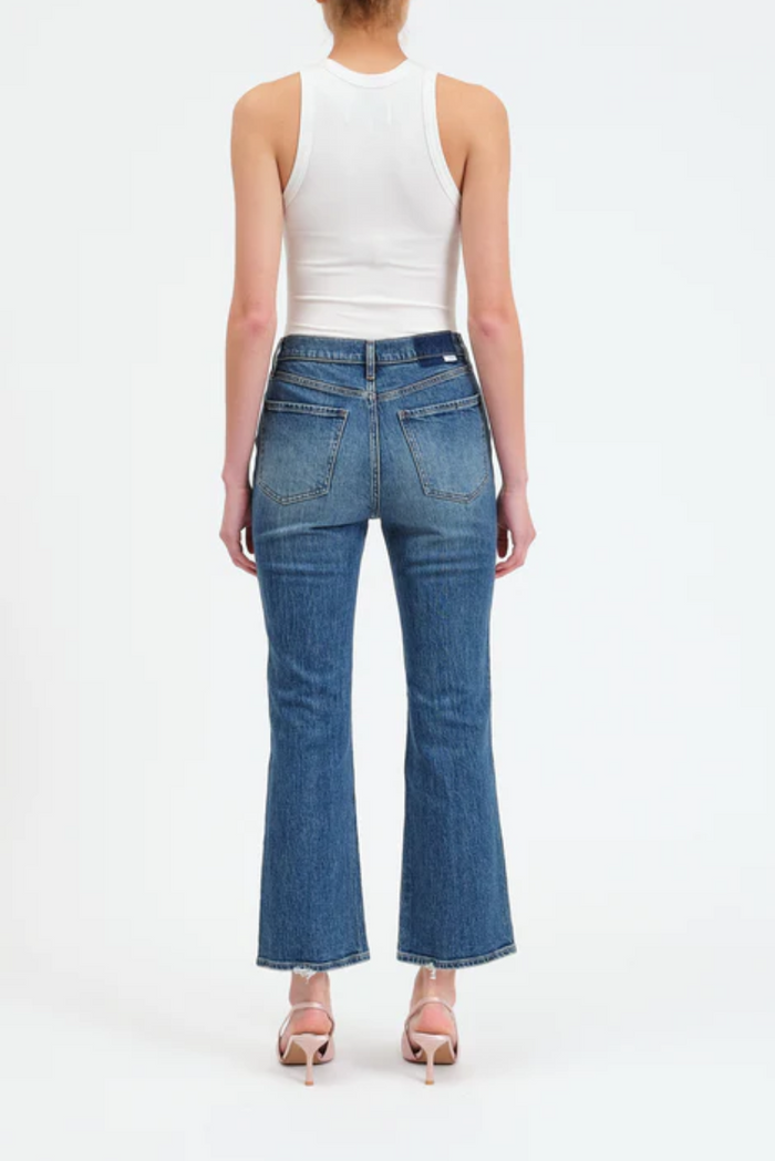 Daze Soho High Rise Ankle Flare in Crush Hour