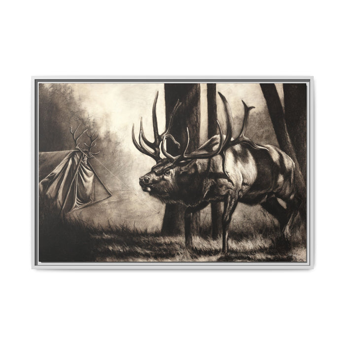 36" x 24" (Horizontal) / White / 1.25"
