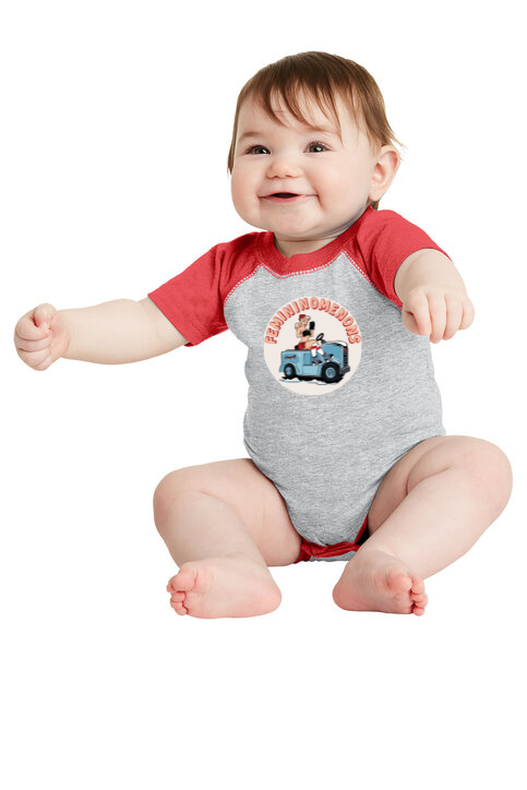 Femininomenons Infant Baseball Jersey Bodysuit