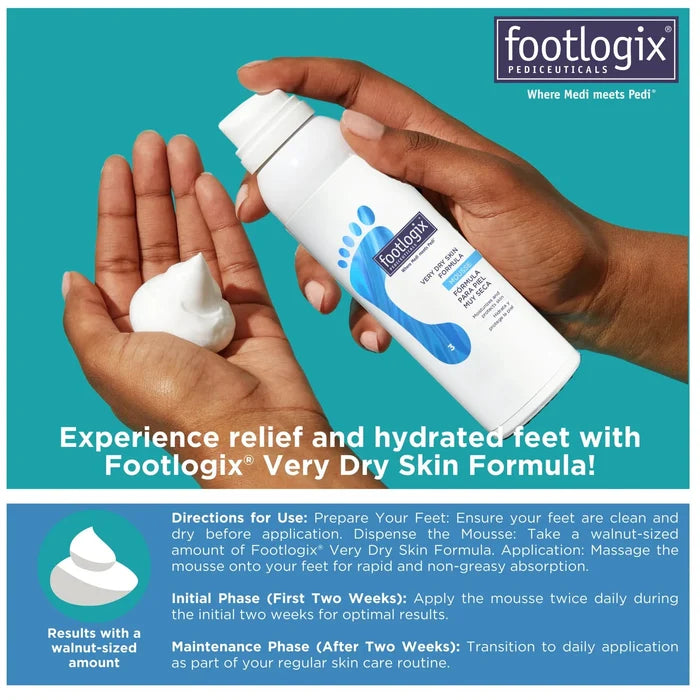 Footlogix Very Dry Skin Formula Mousse, 300 ml Footlogix