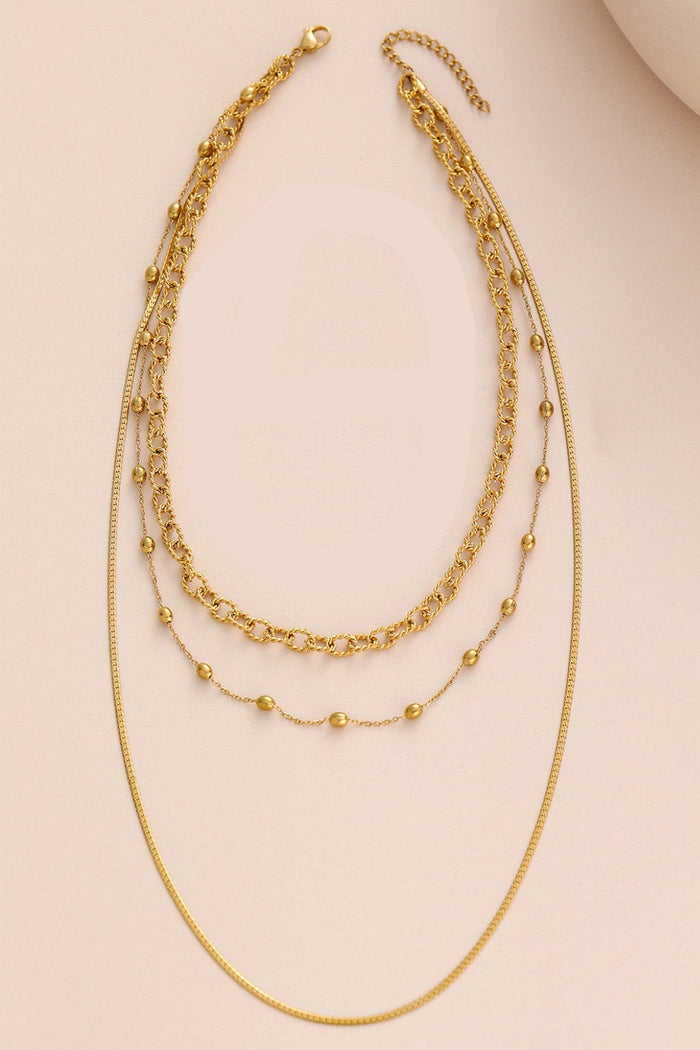 Golden Love Layered Necklace