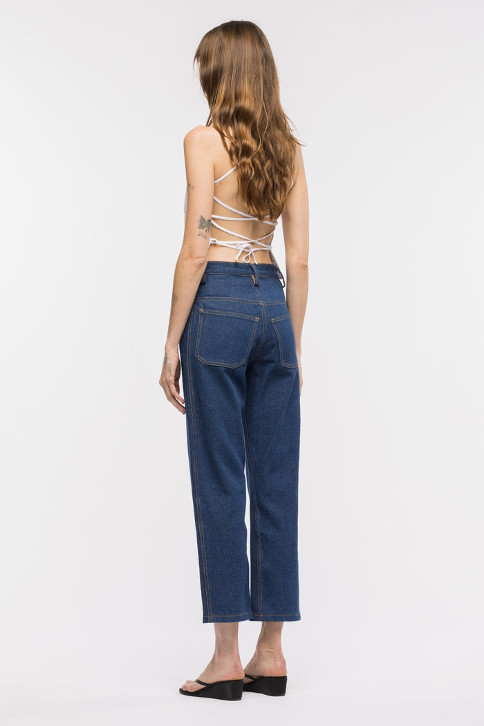 Toit Volant - Hope Skinny Pants - Dark Indigo -