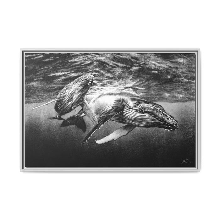 36" x 24" (Horizontal) / White / 1.25"