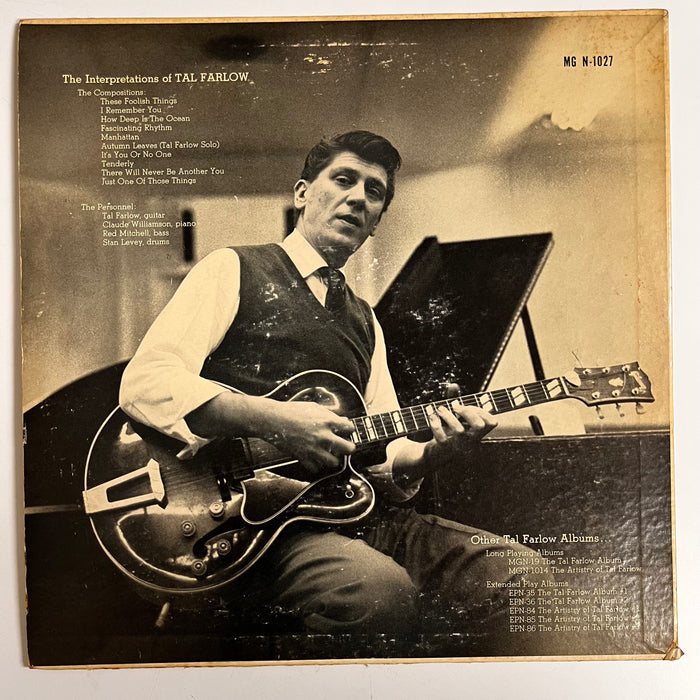 The Interpretations Of Tal Farlow (1955 US DEMO Press)