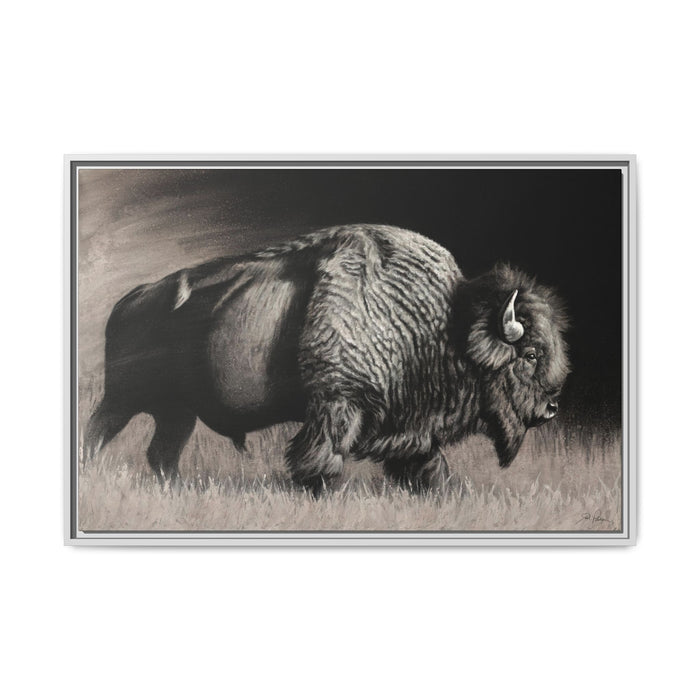 36" x 24" (Horizontal) / White / 1.25"