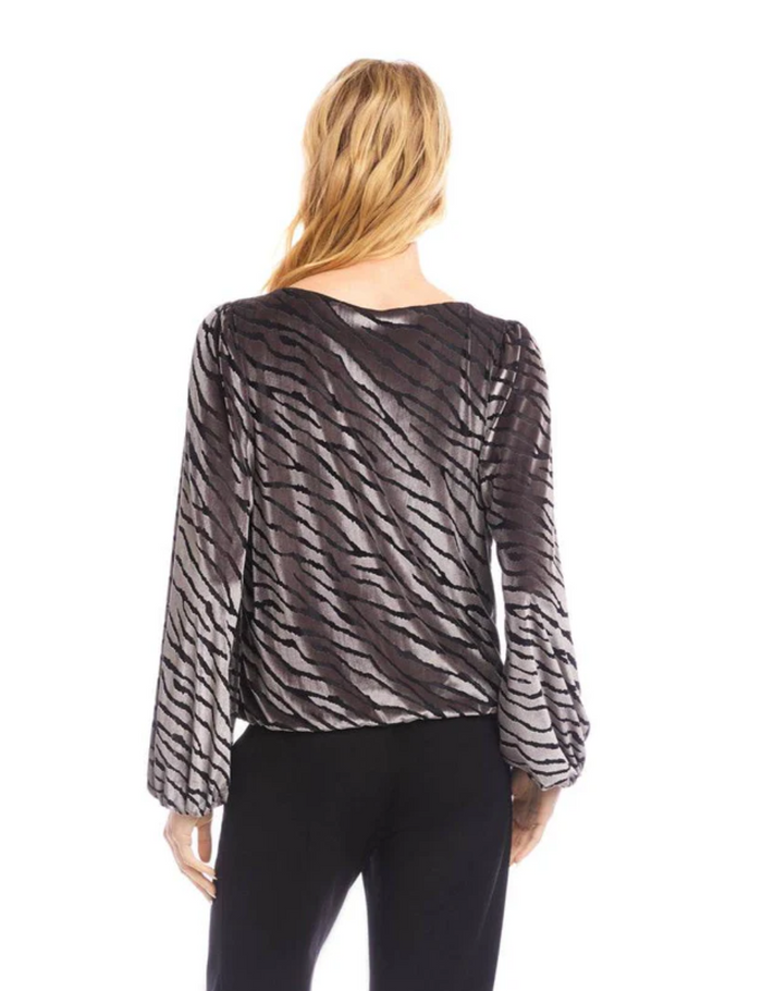 Karen Kane Seeing Stripes Top
