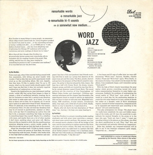 Ken Nordine - Word Jazz (1968 STEREO RE)