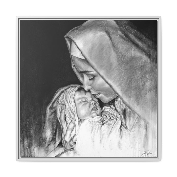 36″ x 36″ / White / 1.25"