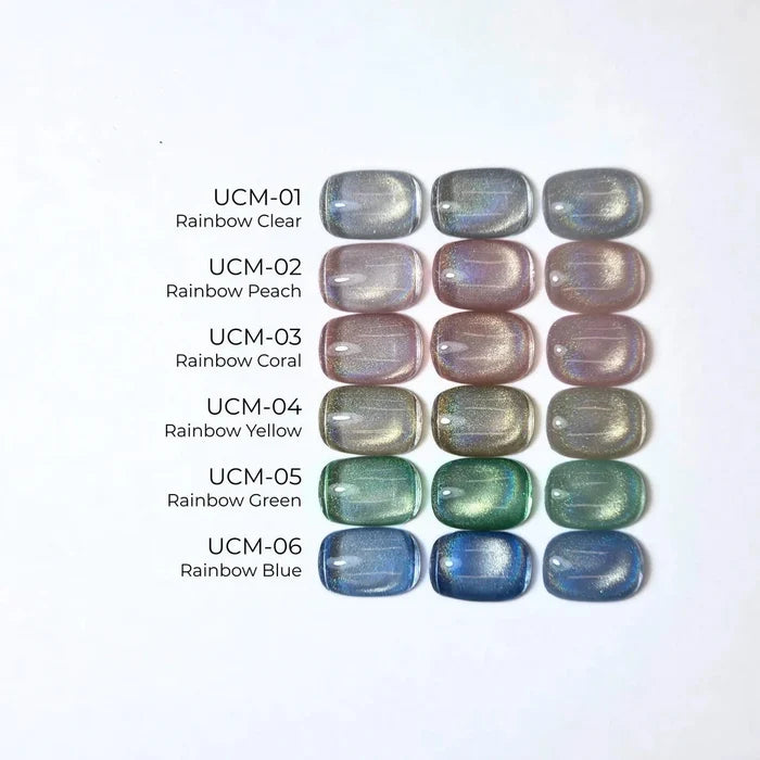 Kokoist UCM-02 Unicorn Candy Magnet, Rainbow Peach Magnet Gel KOKOIST