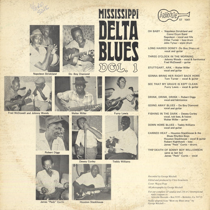 Mississippi Delta Blues Vol. 1