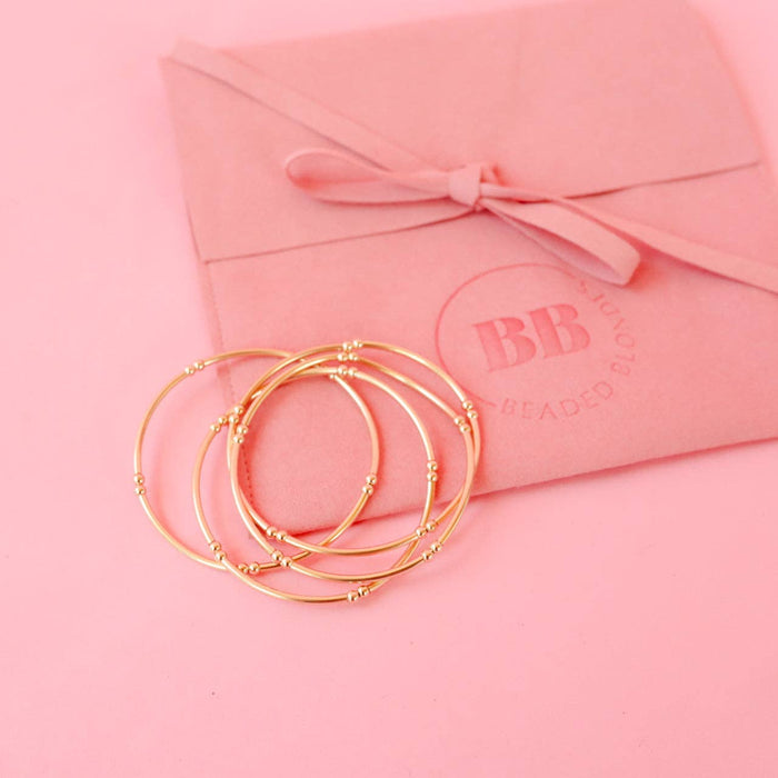 Mollie Bar Bracelet in Gold