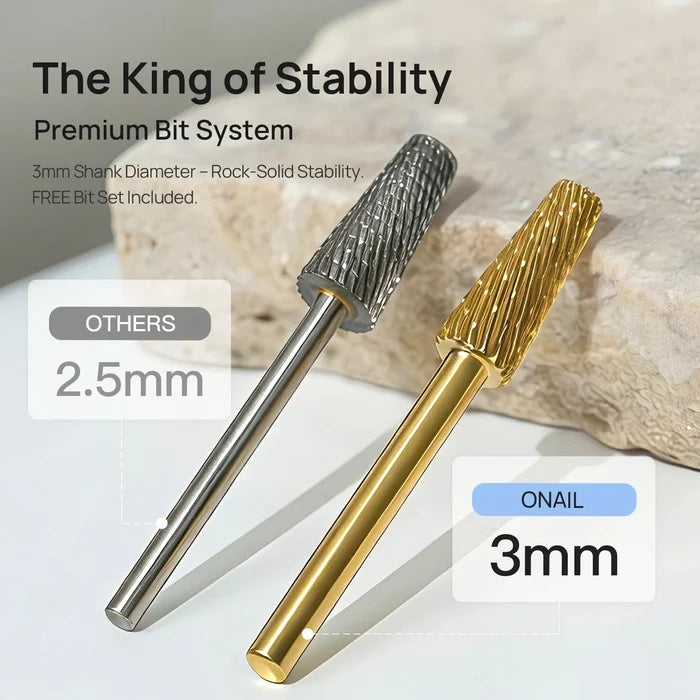 Open box (see description) O NAIL AI Precision Portable Nail Drill Pro Max White – 50,000 RPM Drill machine O NAIL