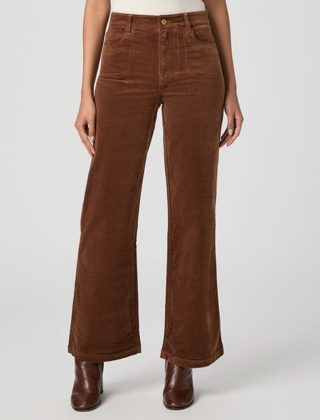 Paige Anessa With Stitch Utility Pockets in Maple Brown