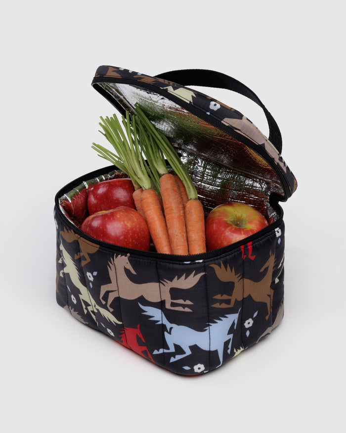 Baggu - Puffy Lunch Bag - Horse Cut-Outs -