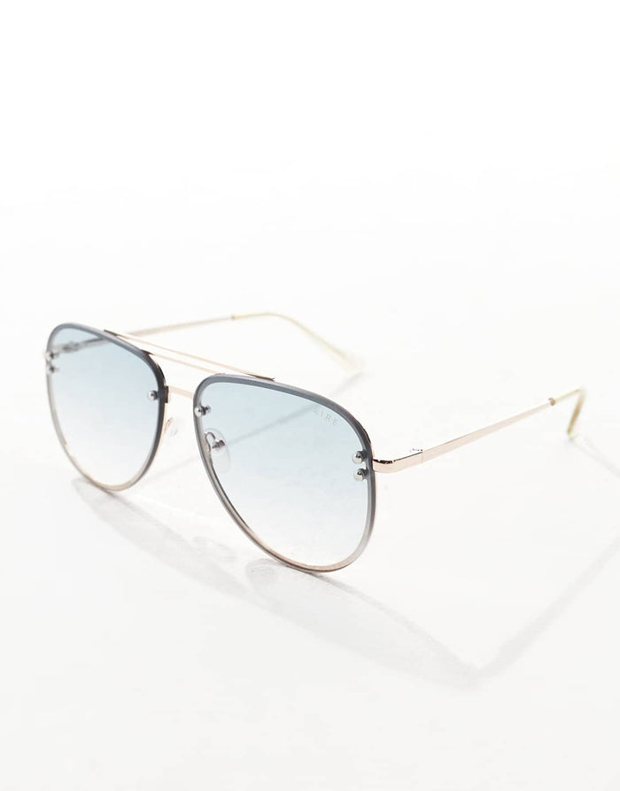Aire - Quartz Sunglasses - Gold/Khaki Grad -