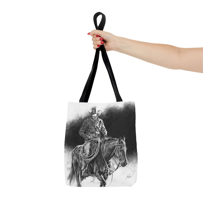 Ridin' for the Brand" Tote Bag