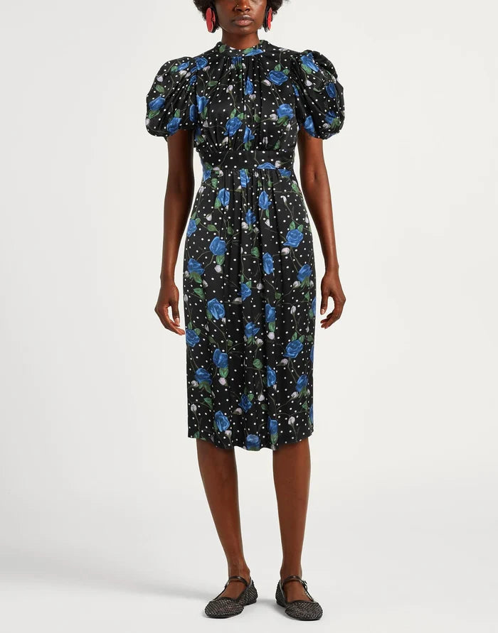 Rotate Birger Christensen Black Floral