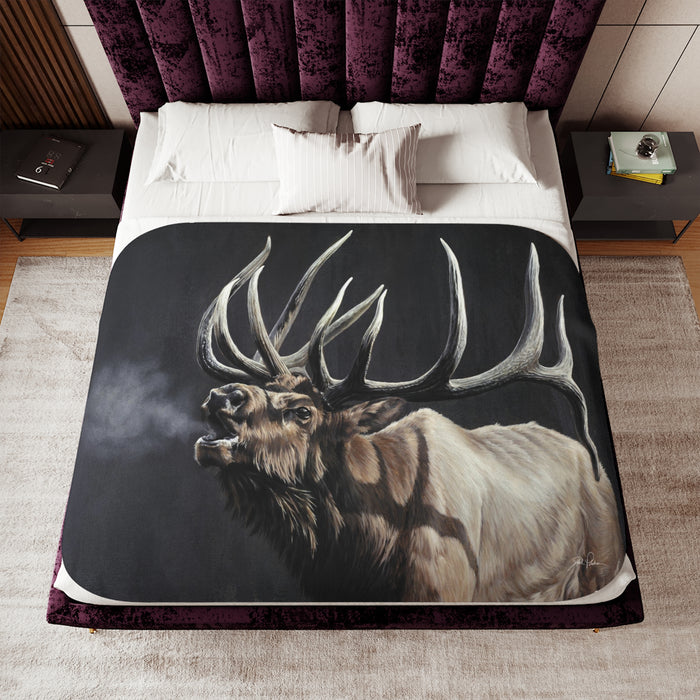 "Royal Persuasion" Sherpa Blanket.