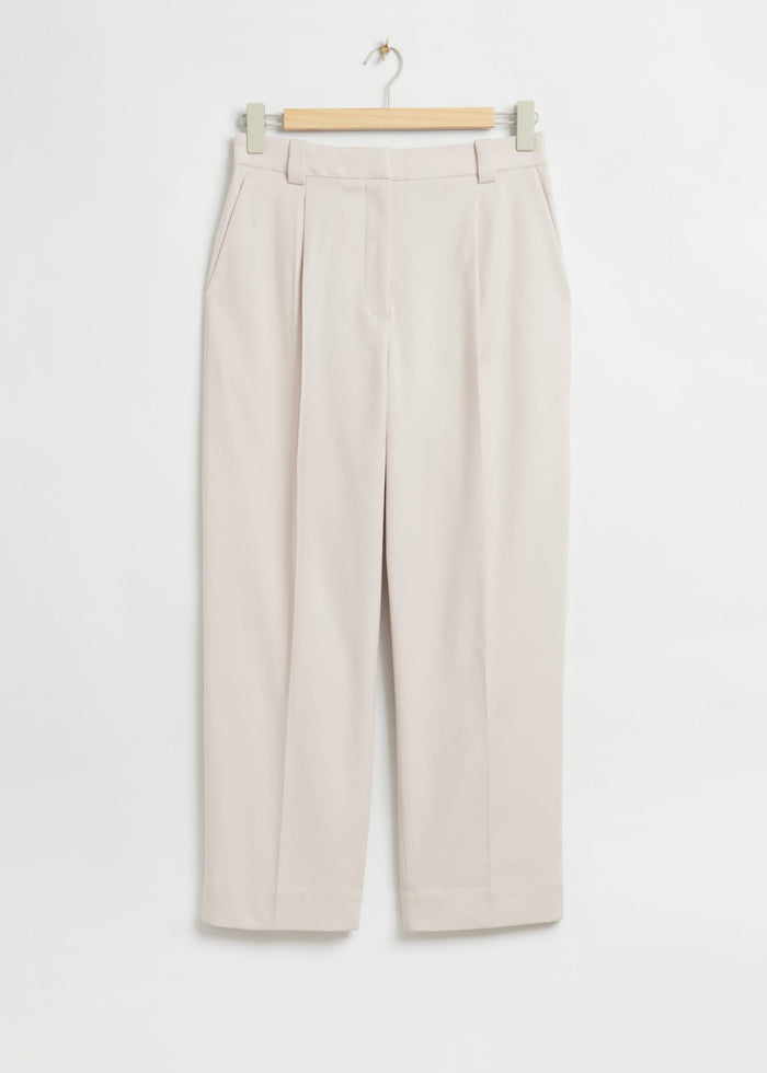 & Other Stories - Ruby Trousers - Beige -