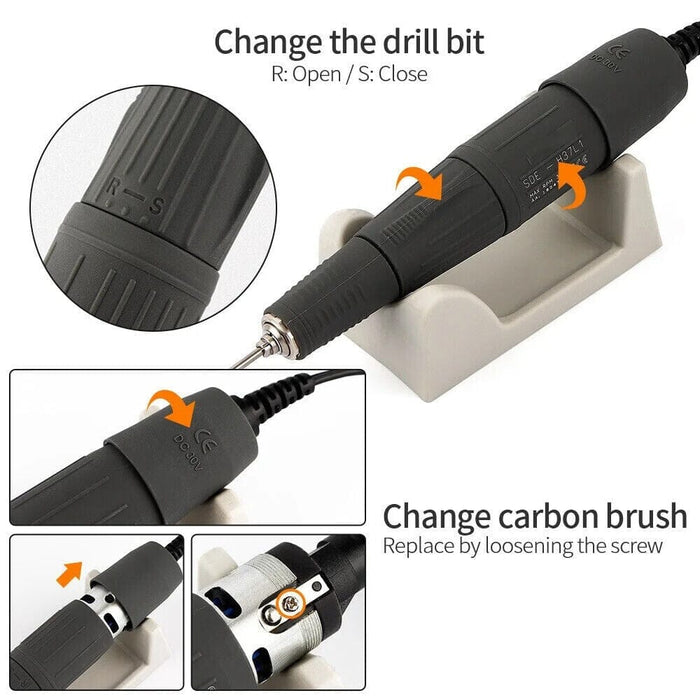 Saeyang H35SP1 replaceable handpiece 35K RPM Drill machine Saeyang