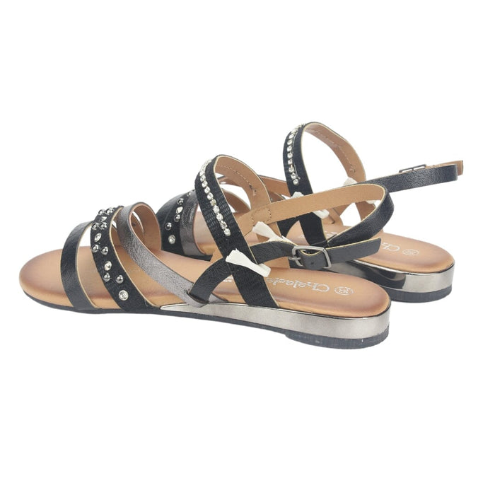 Sandalia Chalada Mujer Alki-6 Negro Casual Sandalias Chalada