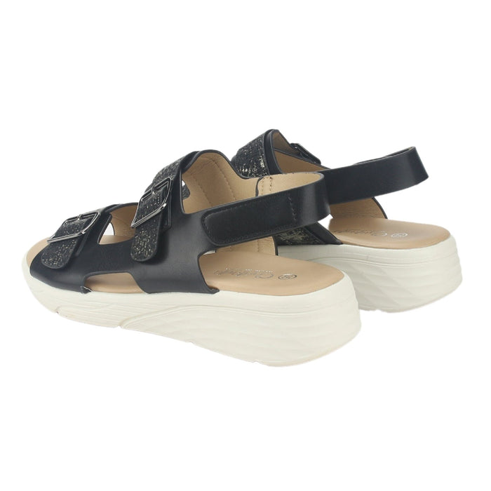 Sandalia Chalada Mujer Beni-12 Negro Casual Sandalias Chalada