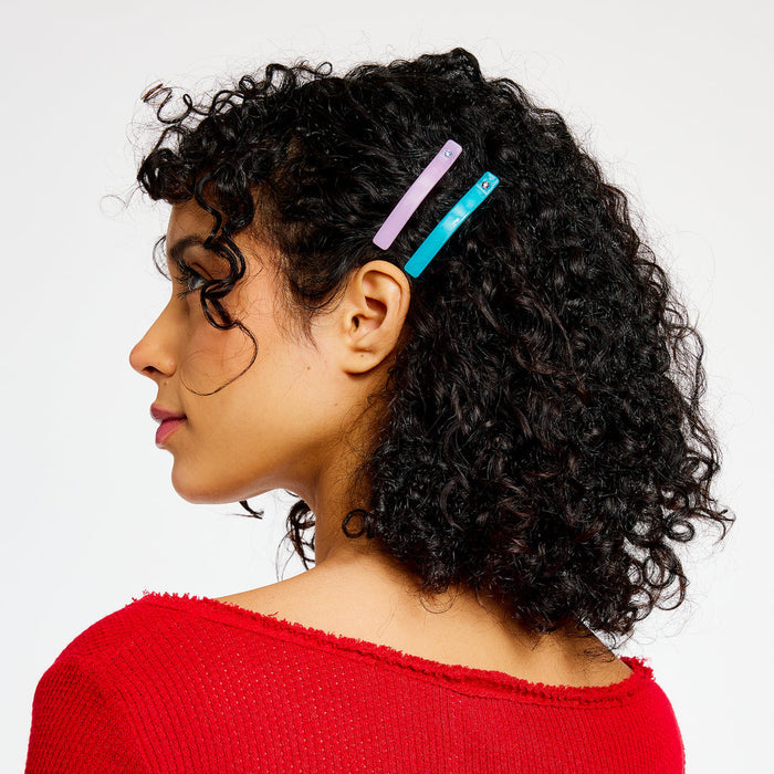 Chunks - Slides - Turquoise + Lilac -