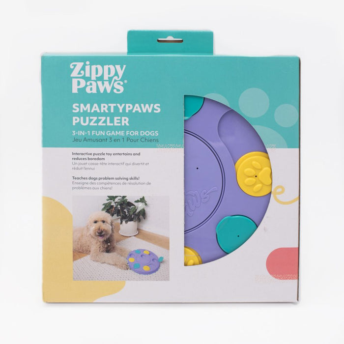 Zippy Paws - SmartyPaws Puzzler - Purple -