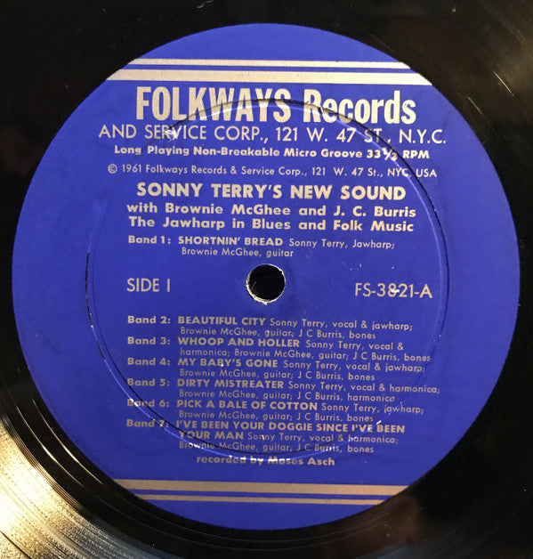 Sonny Terry's New Sound: The Jawharp In Blues & Folk Music (1968)