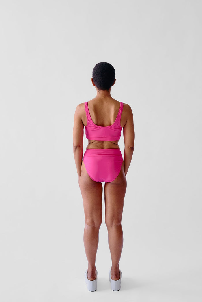 WRAY - Sport Bikini Top - Malibu Pink -
