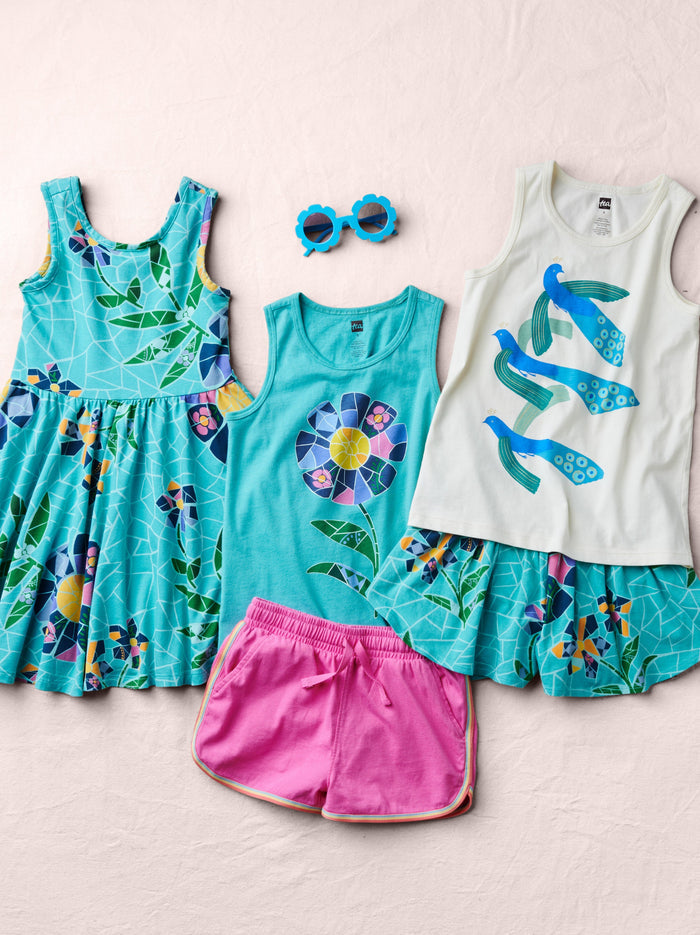 Sporty Petal Shorts