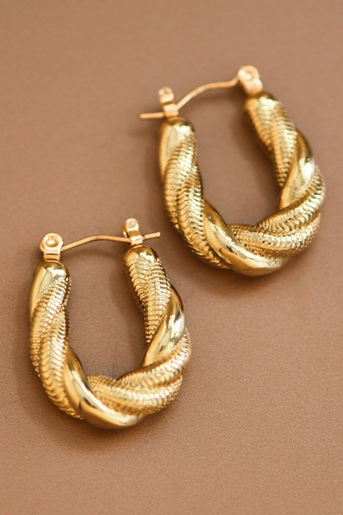 Strike Gold Earrings