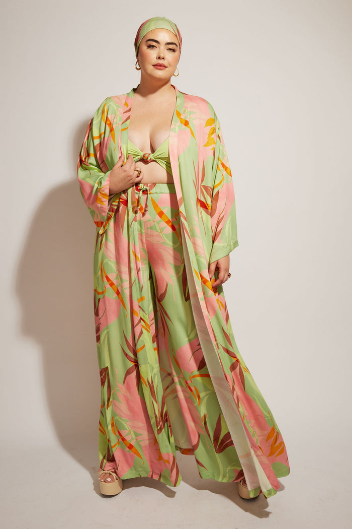 Nomads Swimwear - Sunset Kimono II - Birds of Paradise -