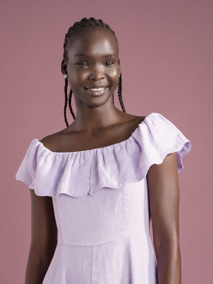 Hansel from Basel - Tansy Dress - Wisteria -